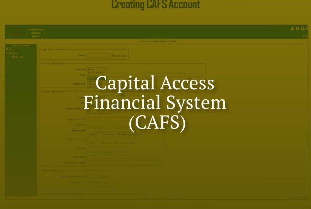 Capital Access Financial System