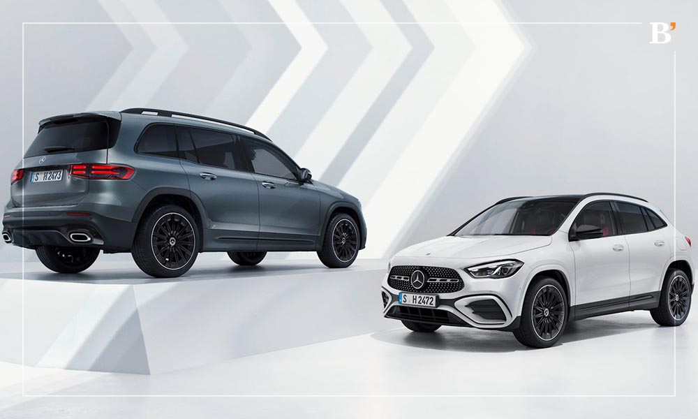 Mercedes-Benz GLB-Class Receives Minor Facelift And Electrified Engine ...