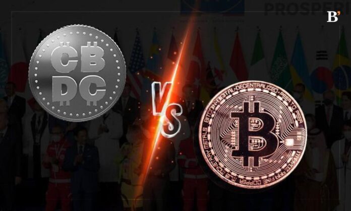 CBDCs vs Cryptocurrencies